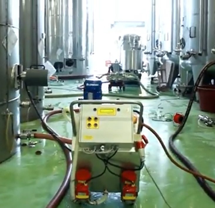 Sisteme Mobile de Spălare Cisterne Inox