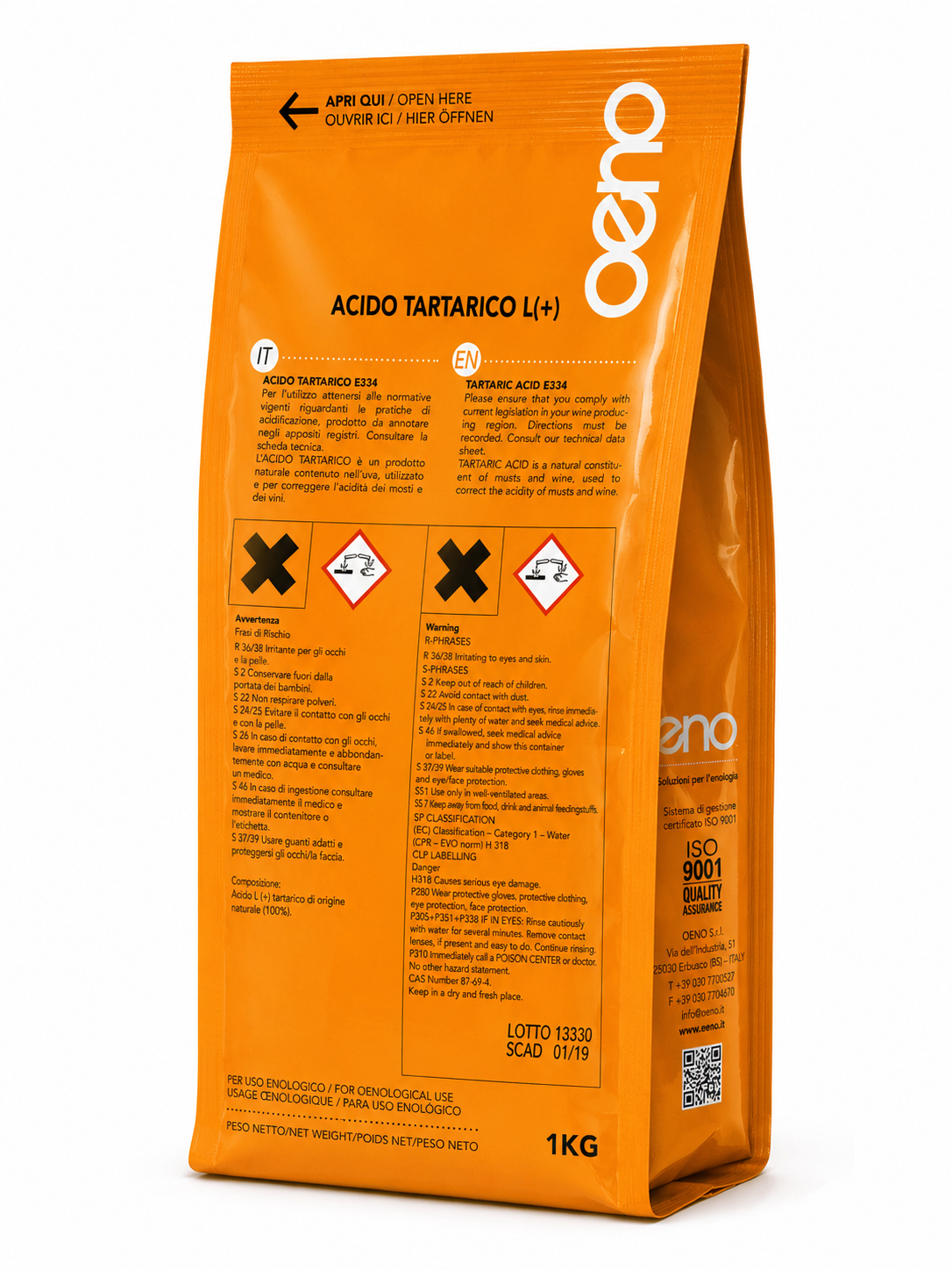 Tartaric Acid - OENO - 2