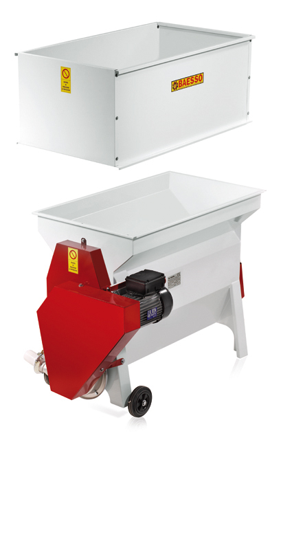 Model 229 Z 15 și Model 230 K20 - Dezciorchinător Struguri cu Motor și Pompă - Flli Baesso - 3