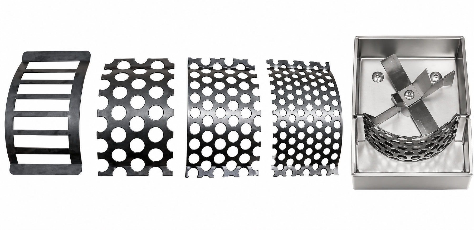 MULIMIX, MULIMAX si MULIPLUS - Tăietoare centrifugale fructe, cu motor – Zambelli Enotech - 5