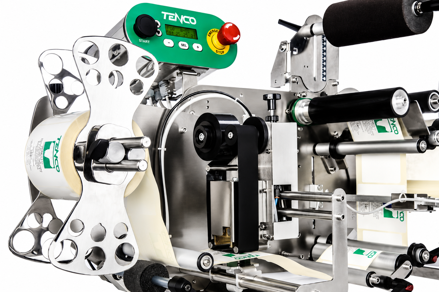 M2R - Semi-automatic Labeling Machine for Cylindrical and Square Containers - TENCO - 5