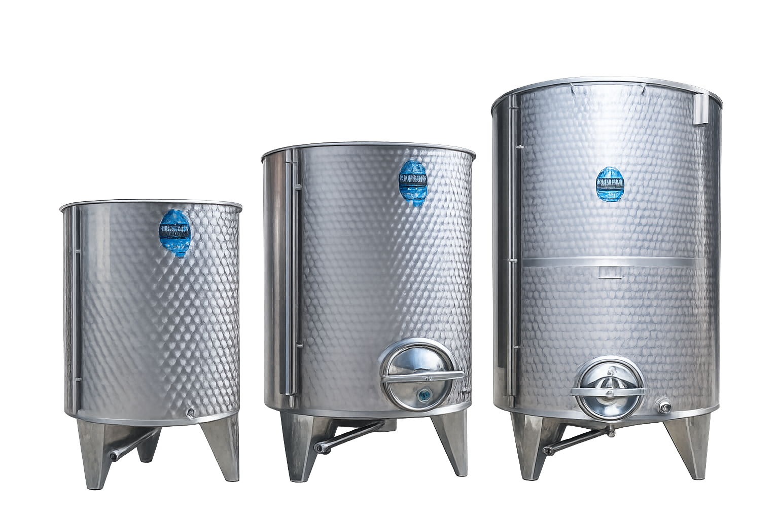 ARIA S Cisterne cu Capac Flotant și Fund Conic - TOSCANA INOX - 3